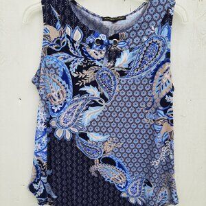 Always Indigo Women's Tank Top Size M